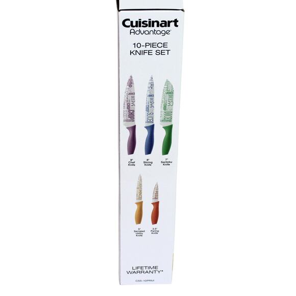 Cuisinart Ceramic-Coated Printed Cutlery Set NWT - Picture 3 of 4